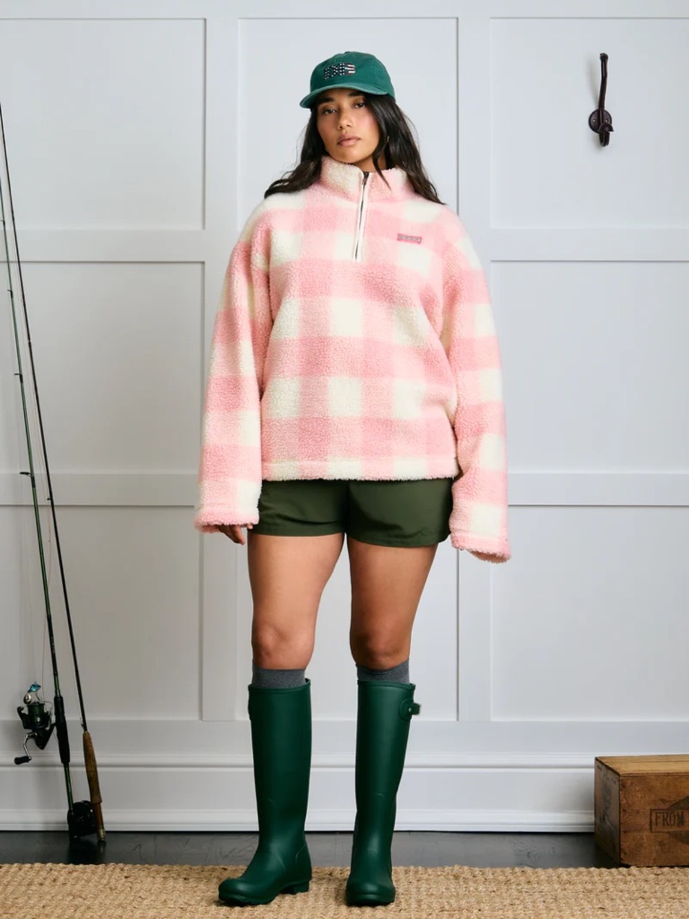 Dairy Boy Green Mountain Fleece NWT Pink Lemonade